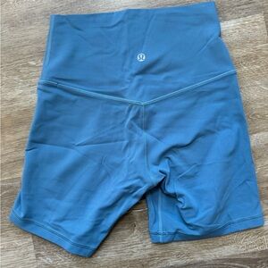 lululemon athletica Teal Bike Shorts